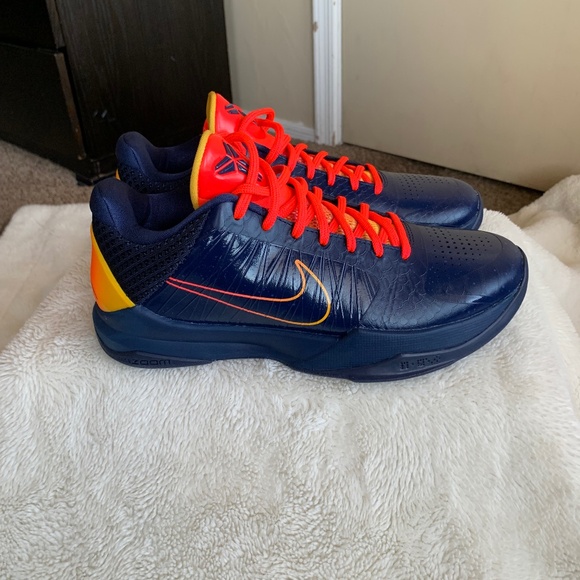 Nike Kobe 5 Protro Caitlin Clark Basketball Shoes Midnight Navy Men's Sz.7.5